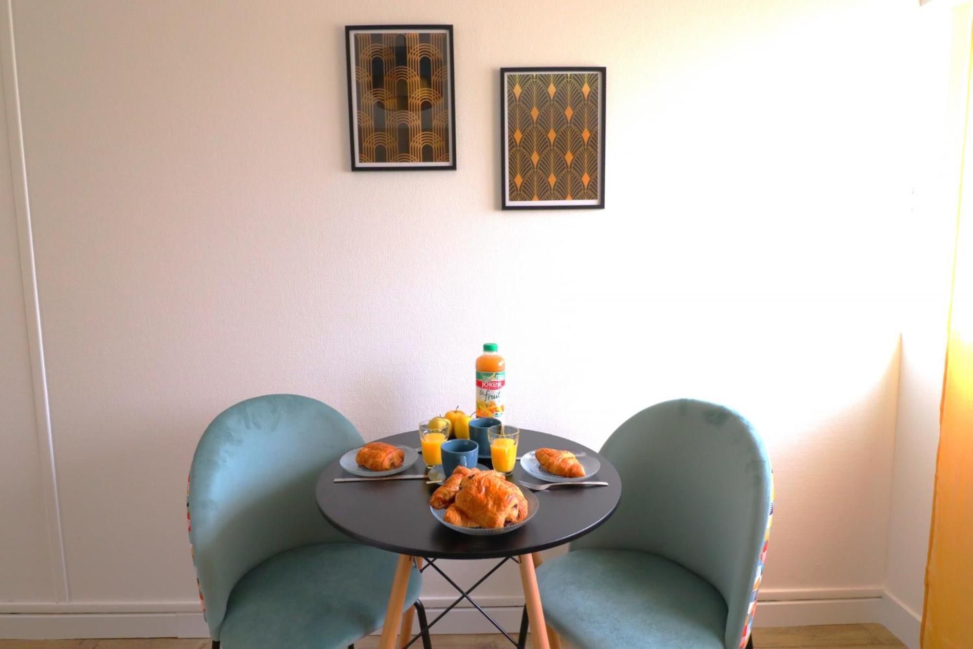 ברגרק Le Neo - Studio Chic Avec Sa Cour Privative Et Fibre חדר תמונה