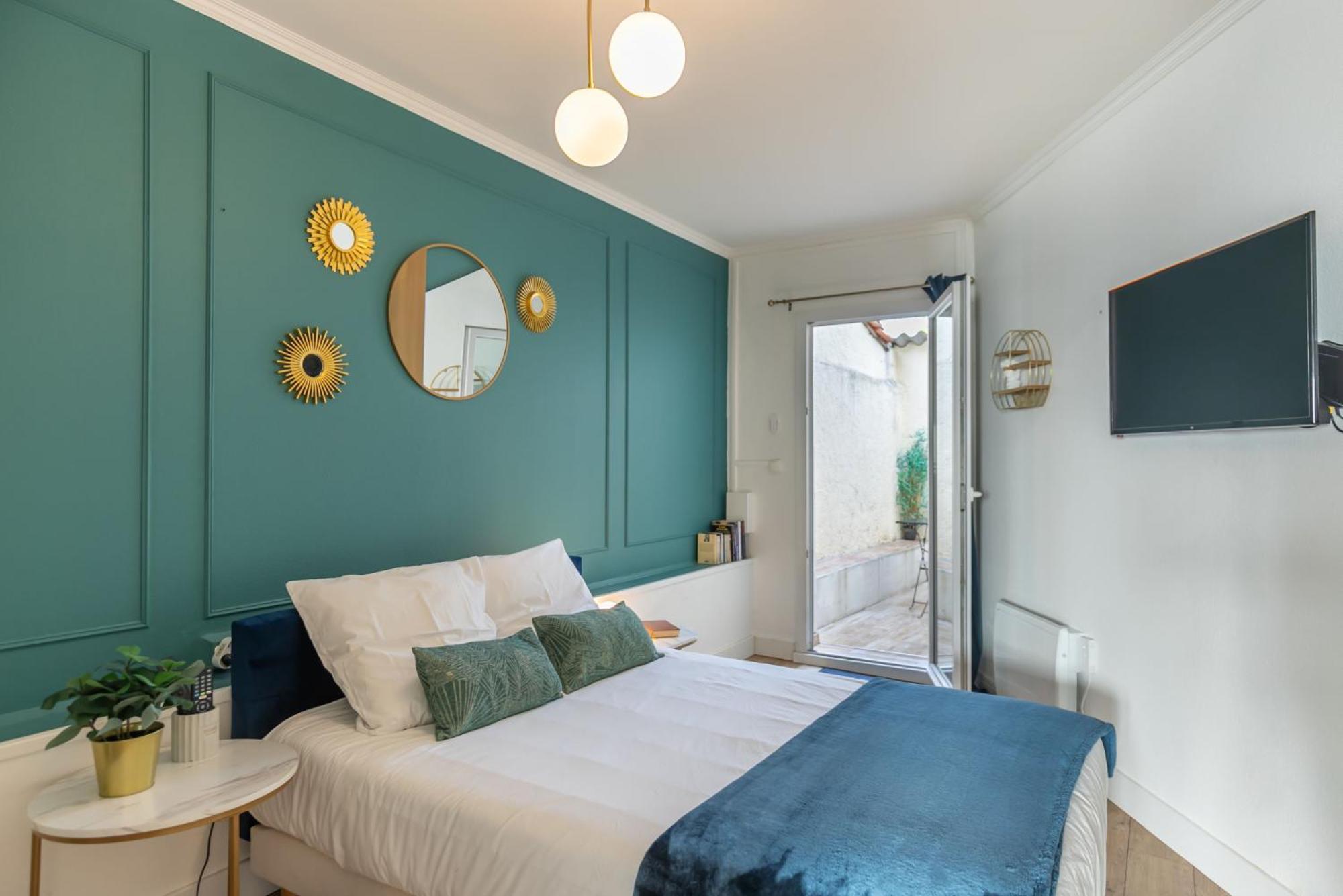 ברגרק Le Neo - Studio Chic Avec Sa Cour Privative Et Fibre מראה חיצוני תמונה